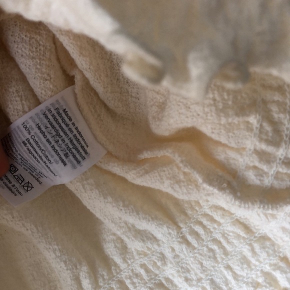 MADEWELL Texture & Thread cream top - Picture 4 of 4